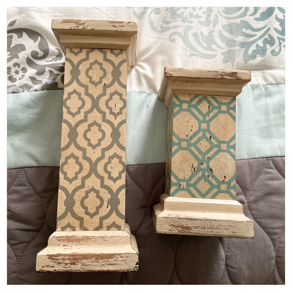 At Home Candle Holder Set